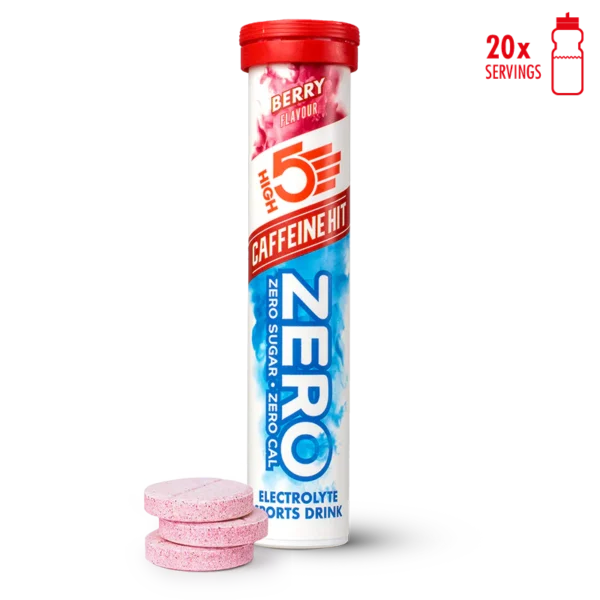 HIGH 5 ELECTROLYTE SPORTS DRINK ZERO BERRY CAF