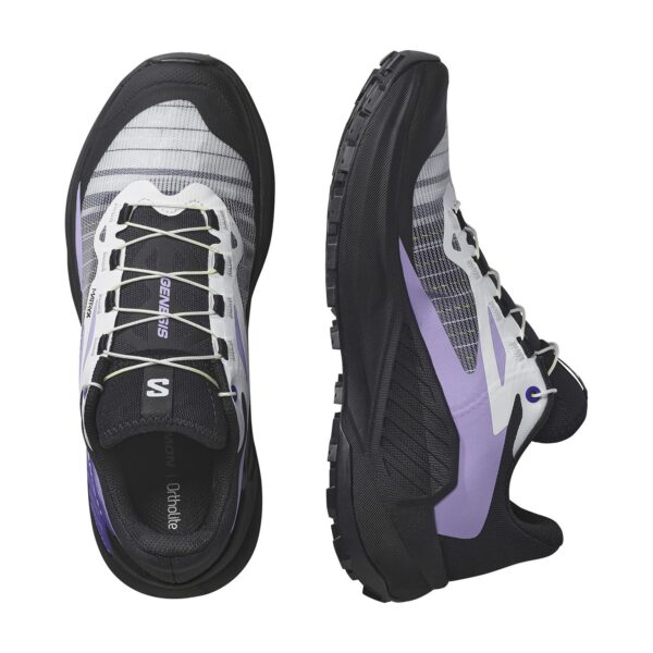 SALOMON Γυναικεία Παπούτσια Trail Running GENESIS Μαύρo/Λευκό/Μωβ - Image 3