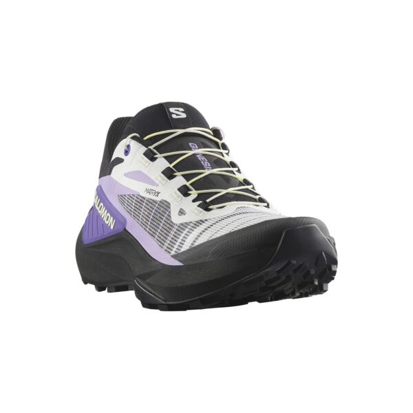 SALOMON Γυναικεία Παπούτσια Trail Running GENESIS Μαύρo/Λευκό/Μωβ - Image 2