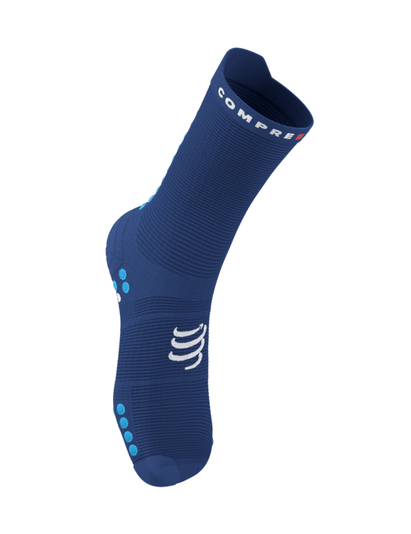 Compressport PRO RACING Κάλτσες V4.0 RUN HIGH SODALITE/FLUO BLUE - Image 2