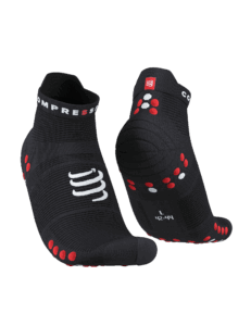 Compressport PRO RACING Κάλτσες V4.0 RUN LOW BLACK/CORE RED