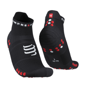 Compressport PRO RACING Κάλτσες V4.0 RUN LOW BLACK/CORE RED
