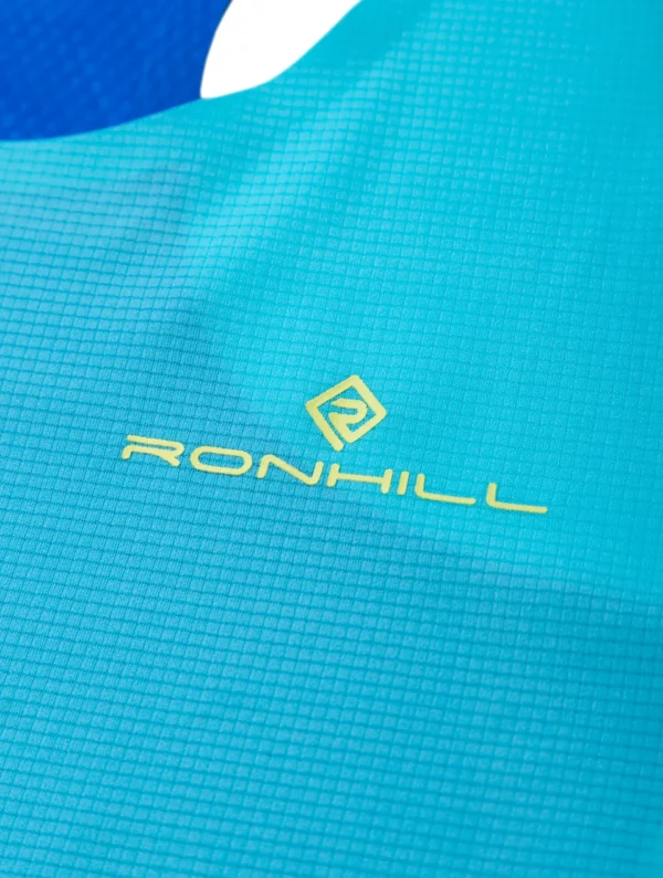RONHILL Γυναικείο Μπλουζάκι Tech Race Vest Rh-01139 Aquamint/Blue - Image 4