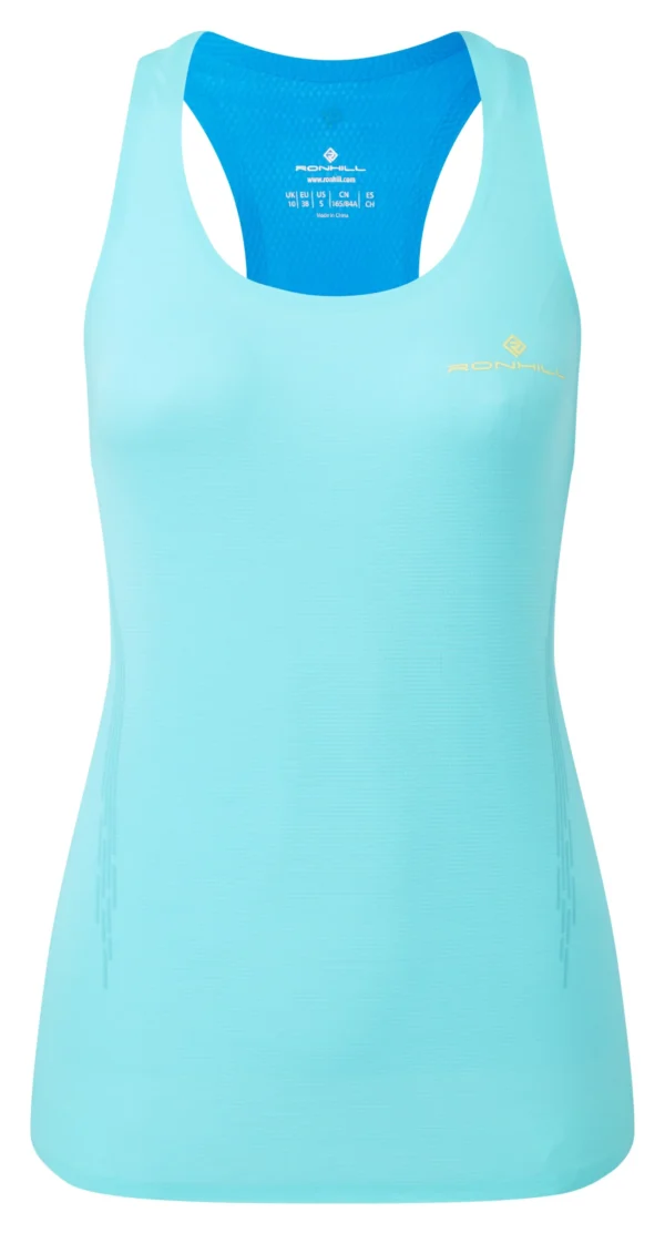 RONHILL Γυναικείο Μπλουζάκι Tech Race Vest Rh-01139 Aquamint/Blue - Image 7