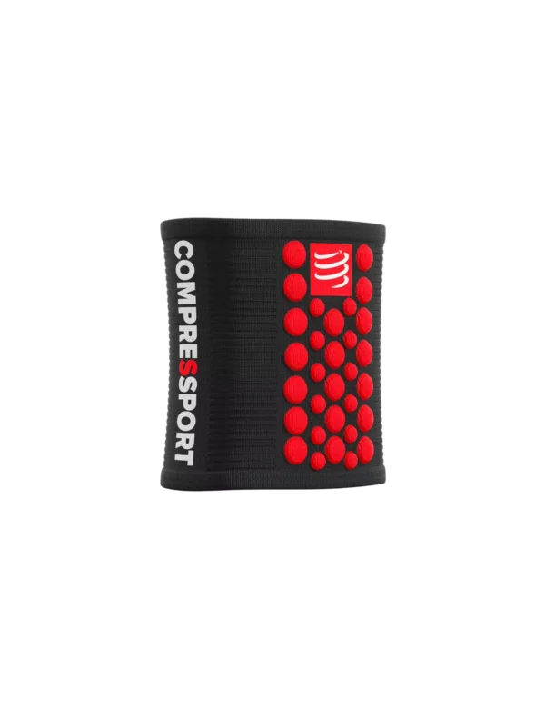 Compressport SWEATBANDS 3D.DOTS BLACK/RED