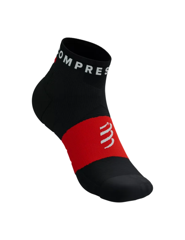 Compressport ULTRA TRAIL LOW Κάλτσες BLACK/RED - Image 4