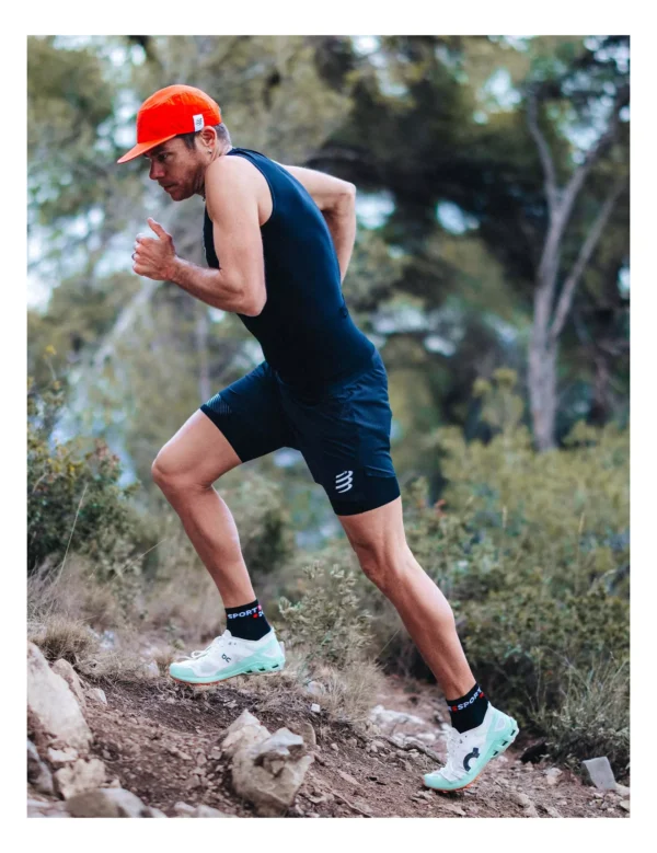 Compressport ULTRA TRAIL LOW Κάλτσες BLACK/RED - Image 3