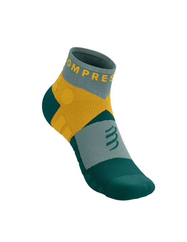 Compressport ULTRA TRAIL LOW Κάλτσες SLATE GREY / SAFRAN - Image 4
