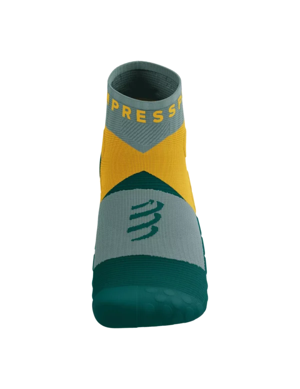 Compressport ULTRA TRAIL LOW Κάλτσες SLATE GREY / SAFRAN - Image 3