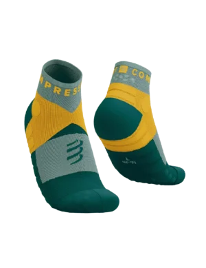 Compressport ULTRA TRAIL LOW Κάλτσες SLATE GREY / SAFRAN