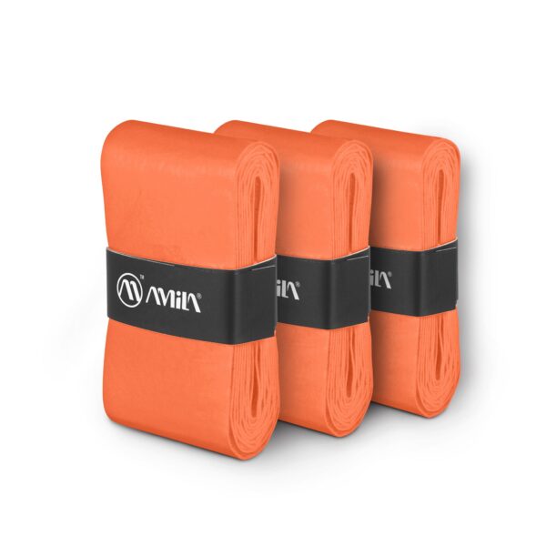 AMILA Ταινία Λαβής Ρακετών AMILA Overgrip Coral Red 3 Τεμ 45794