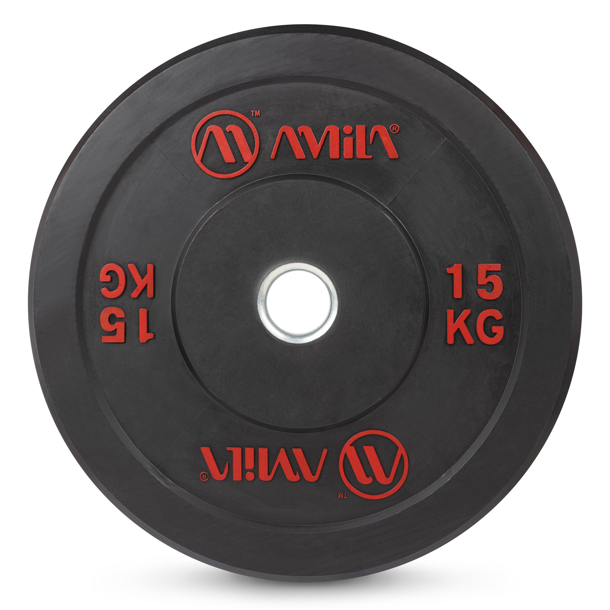 AMILA Δίσκος AMILA Black R Bumper Slim 50mm 15Kg 84833