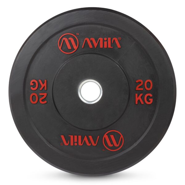 AMILA Δίσκος AMILA Black R Bumper Slim 50mm 20Kg 84834