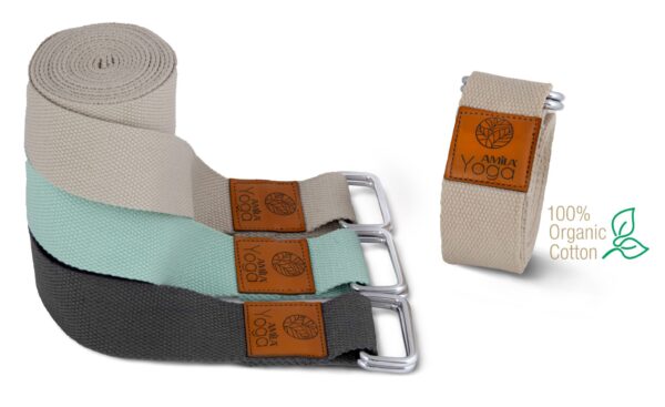 AMILA Ζώνη για Power Yoga Organic AMILA Natural 96835 - Image 3