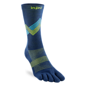 Injinji Socks RUN LIGHTWEIGHT CREW GLOW