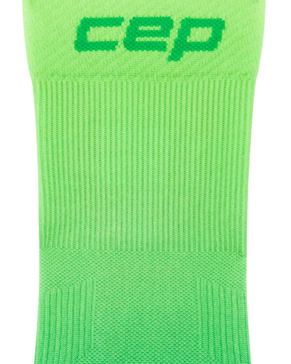 CEP run edt. gradient socks, mid cut, 5.0, women green/lime fade - Image 4