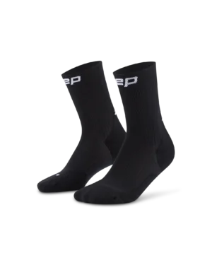CEP run socks, mid cut, 5.0, men black