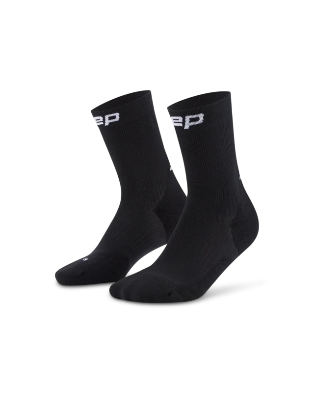 CEP run socks, mid cut, 5.0, men black