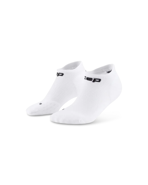 CEP run socks, no show, 5.0, men white