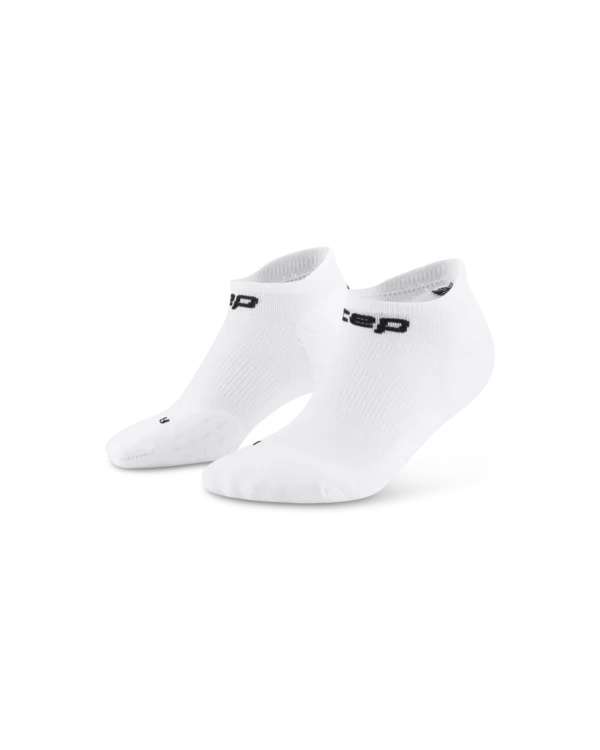 CEP run socks, no show, 5.0, men white