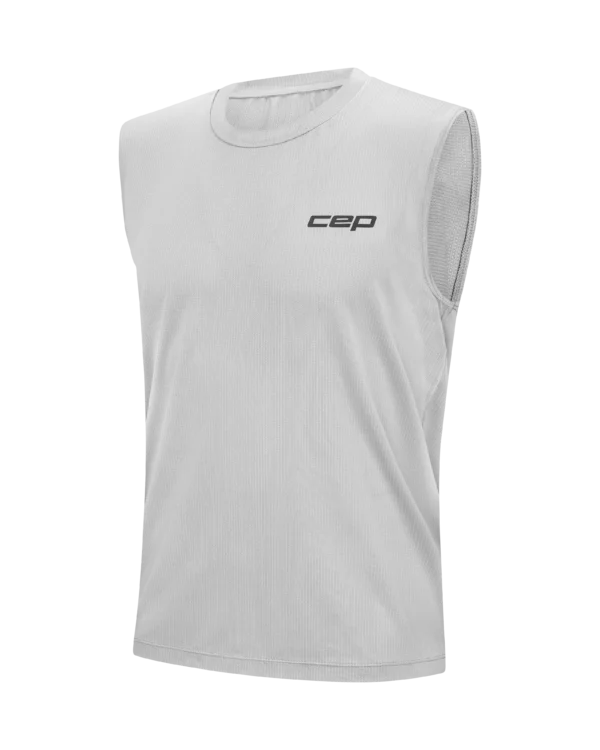 CEP run shirt, sleeveless, men light grey - Image 11