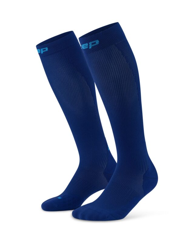 CEP Core Run Socks, tall, 5.0, Ανδρικές Κάλτσες Συμπίεσης Μπλε