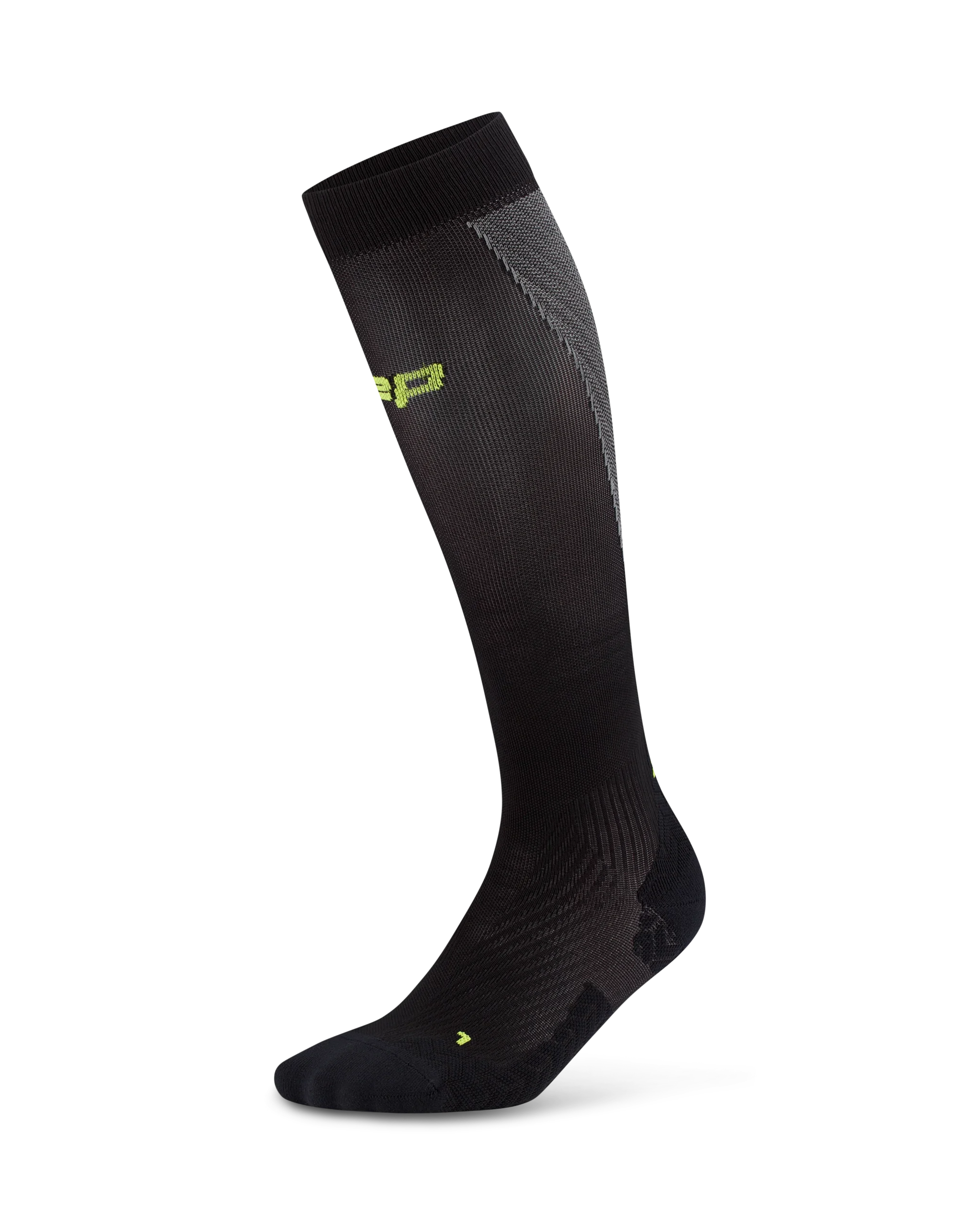 CEP run ultralight socks, tall, 4.0, men black/grey - Image 4