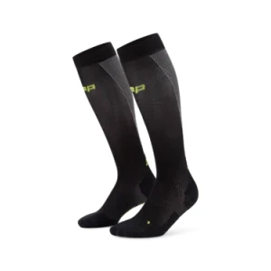 CEP run ultralight socks, tall, 4.0, men black/grey