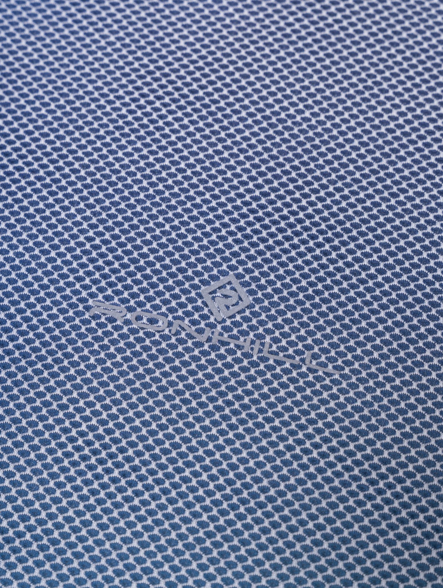 Ronhill Men's Tech Golden Hour Tee Rh-01387 DarkNavy/Laguna Merge - Image 4