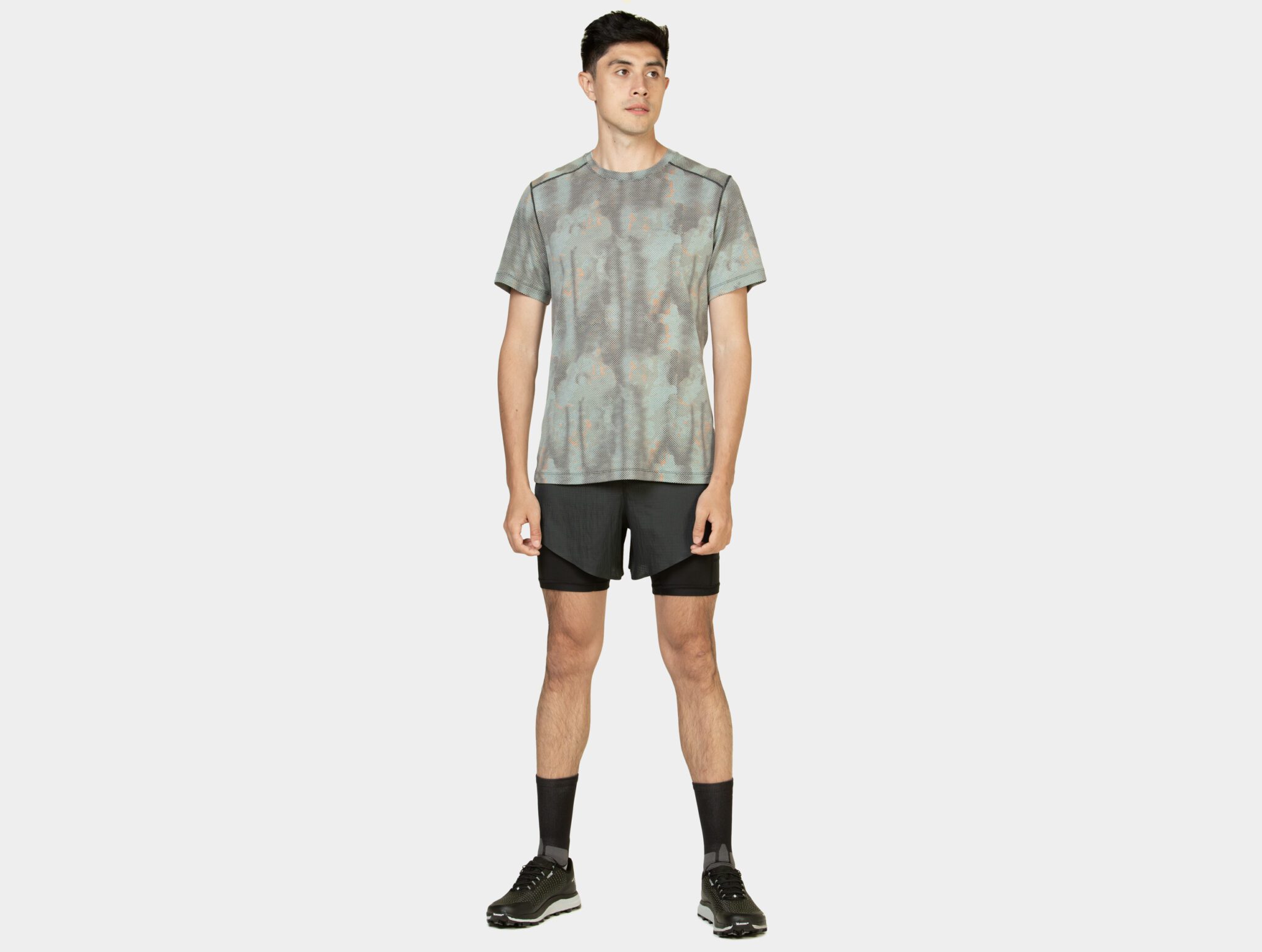 Ronhill Men's Tech Golden Hour Tee Rh-01403 Monolith Lost Trails - Image 9