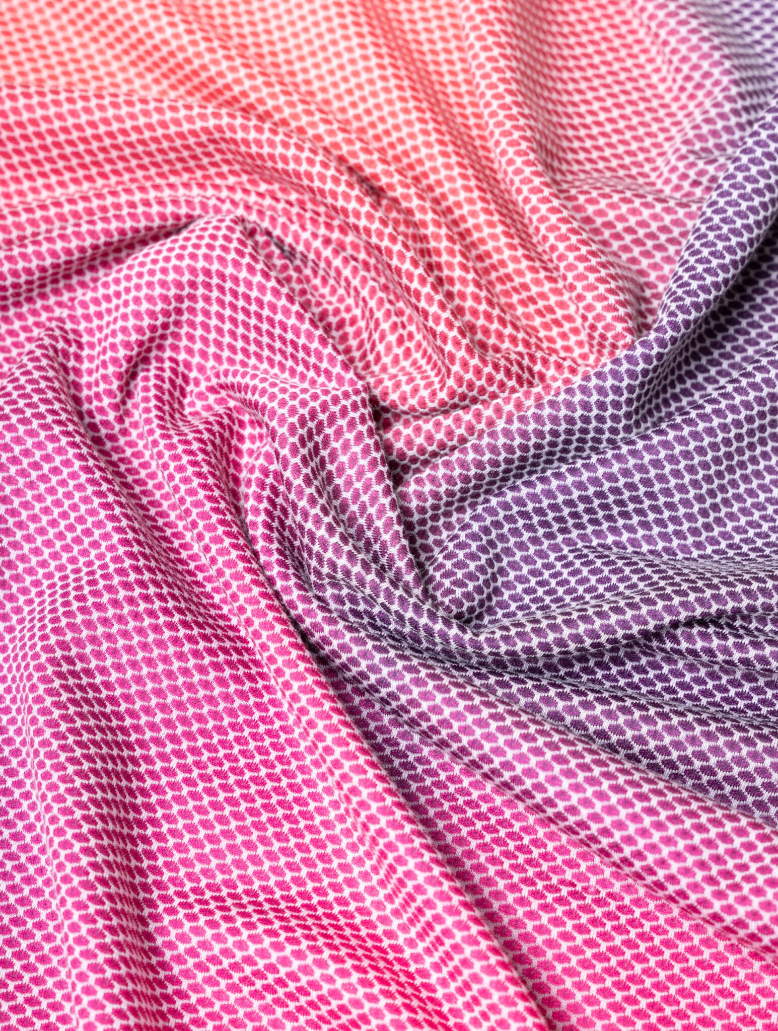 Ronhill Wmn's Tech Golden Hour Tee Rh-01398 Damson/Sunset Merge - Image 6