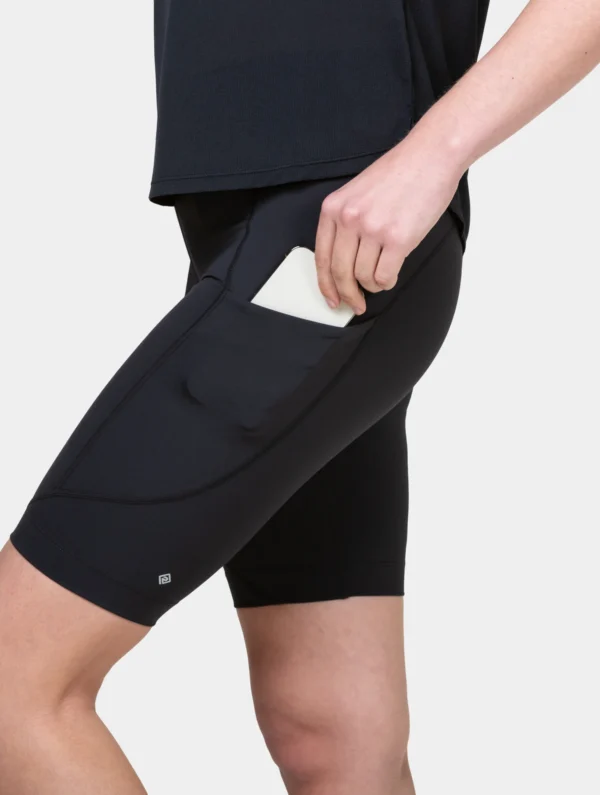 Ronhill Wmn's Tech Stretch Short R009 All Black - Image 4