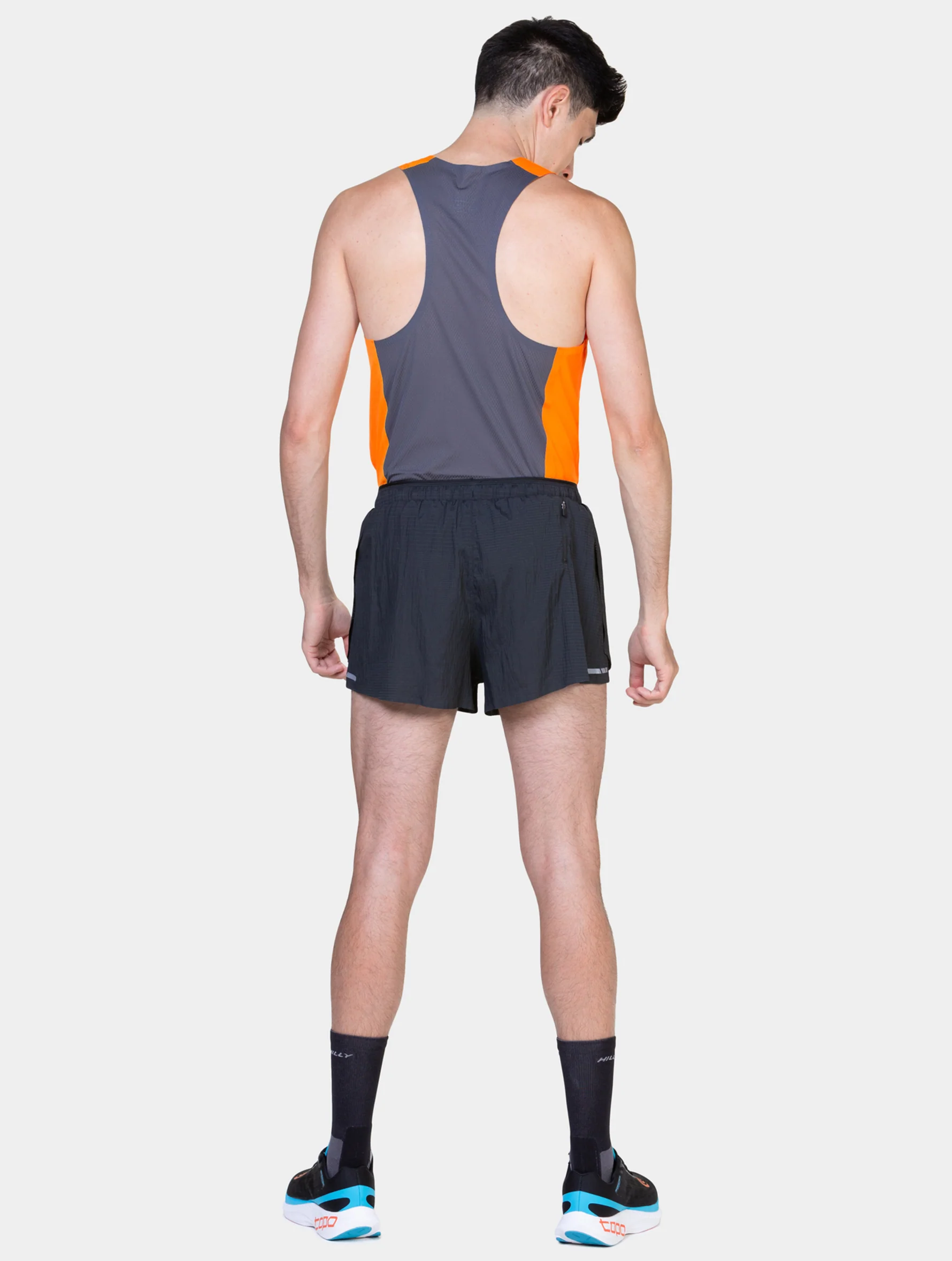 Ronhill Men's Tech Race Vest Rh-01285 Tangelo/Artemis - Image 5