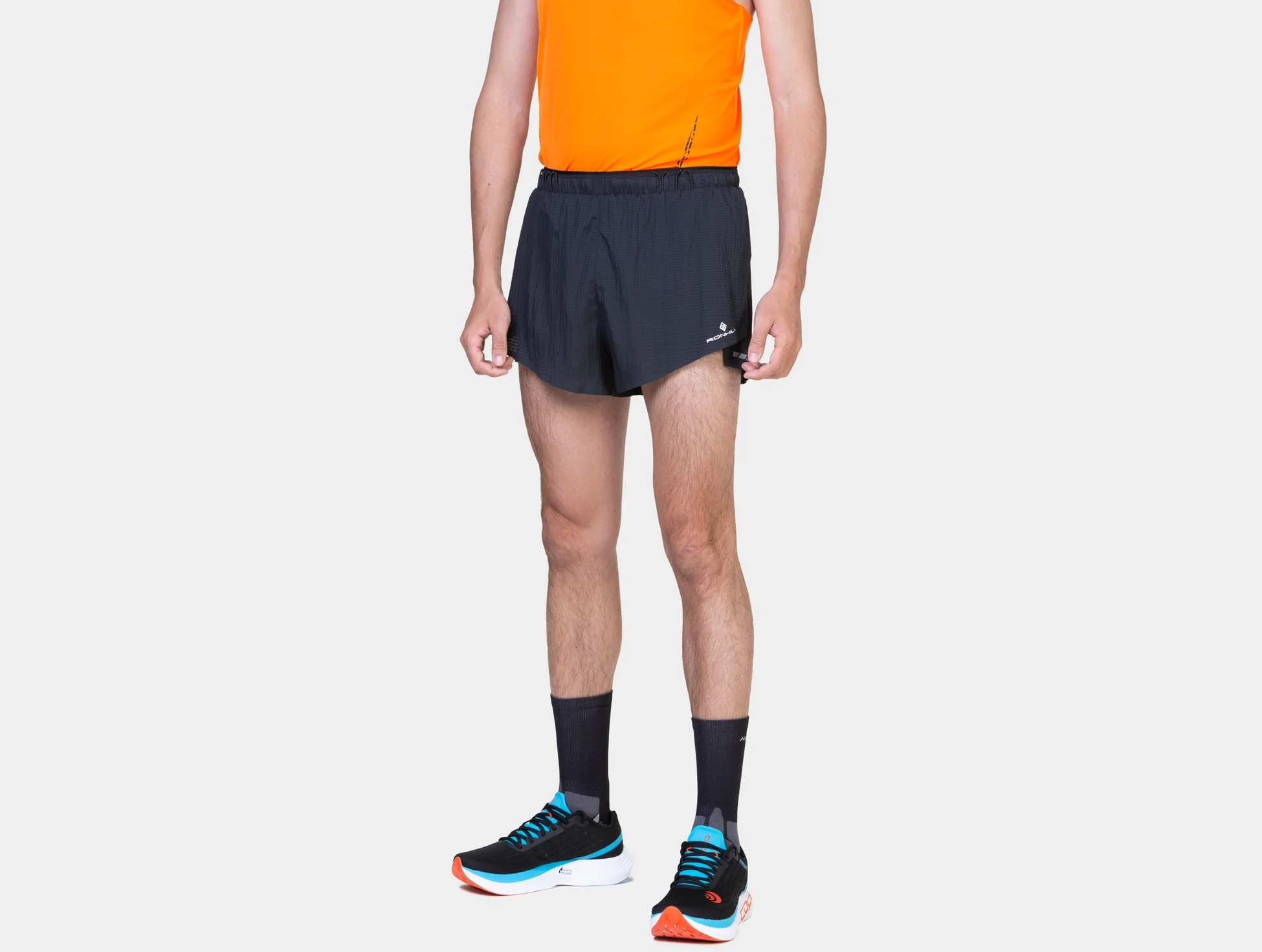 Ronhill Men's Tech Race Vest Rh-01285 Tangelo/Artemis - Image 7