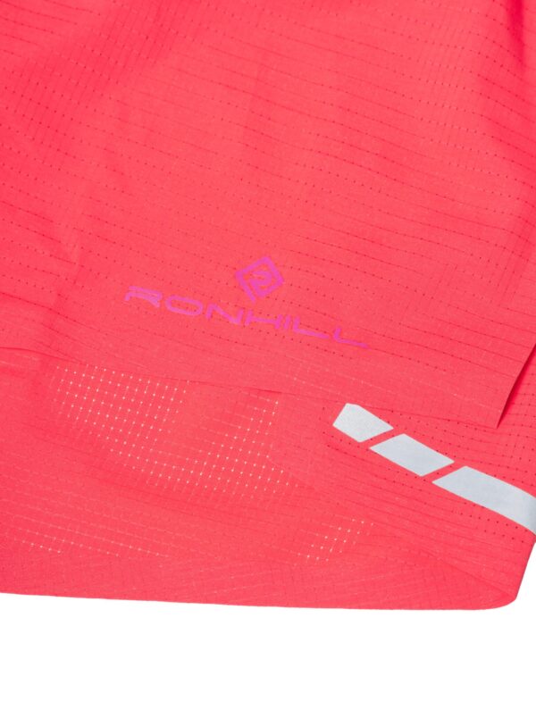 Ronhill Wmn's Tech Race Short Rh-01283 Sunset/Razzmatazz - Image 3