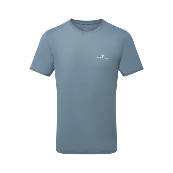 Ronhill Men's Core S/S Tee Rh-01275 Lake/Bright White