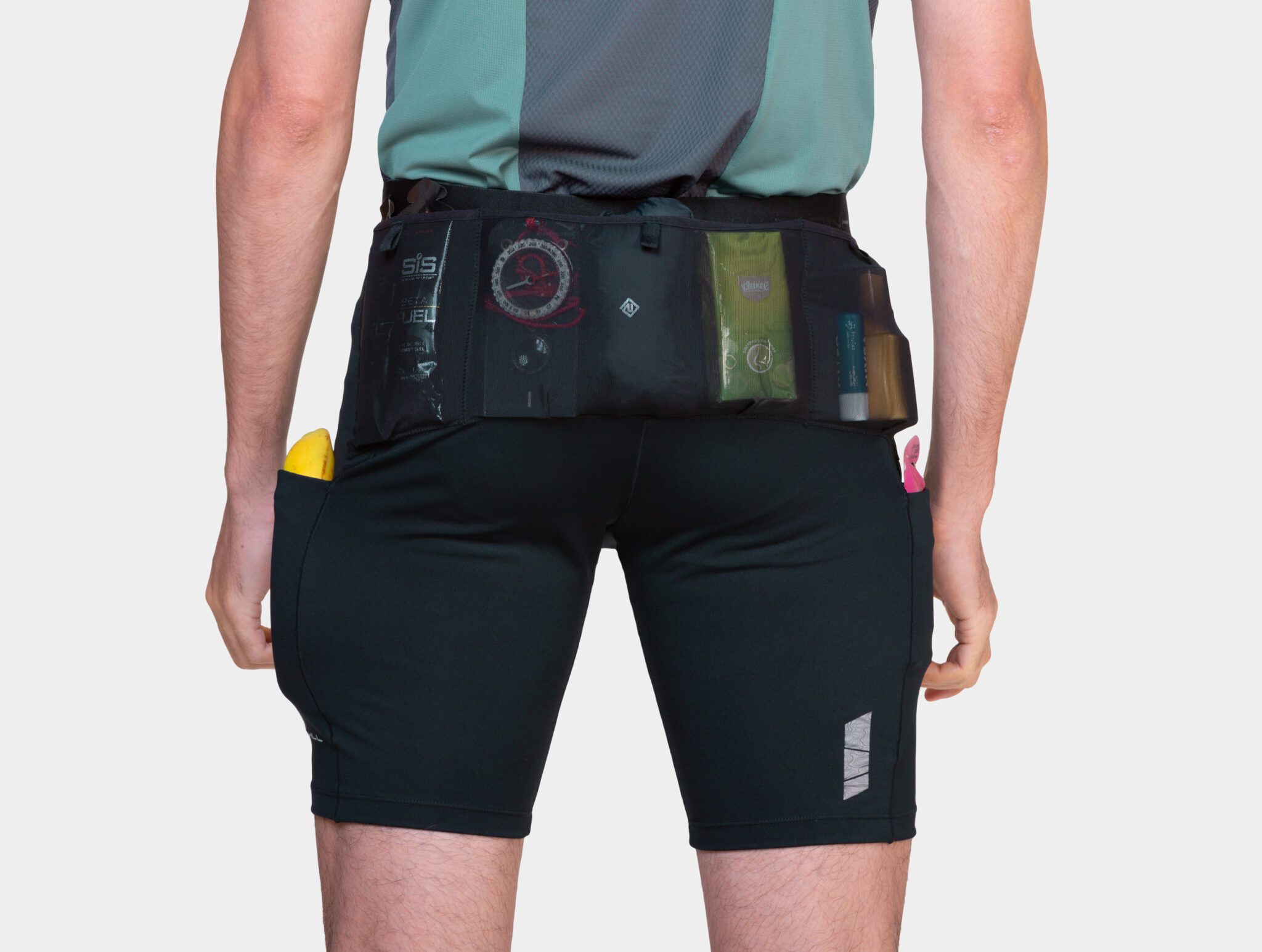 Ronhill Men's Tech All-Terrain 8" Stretch Short R009 All Black