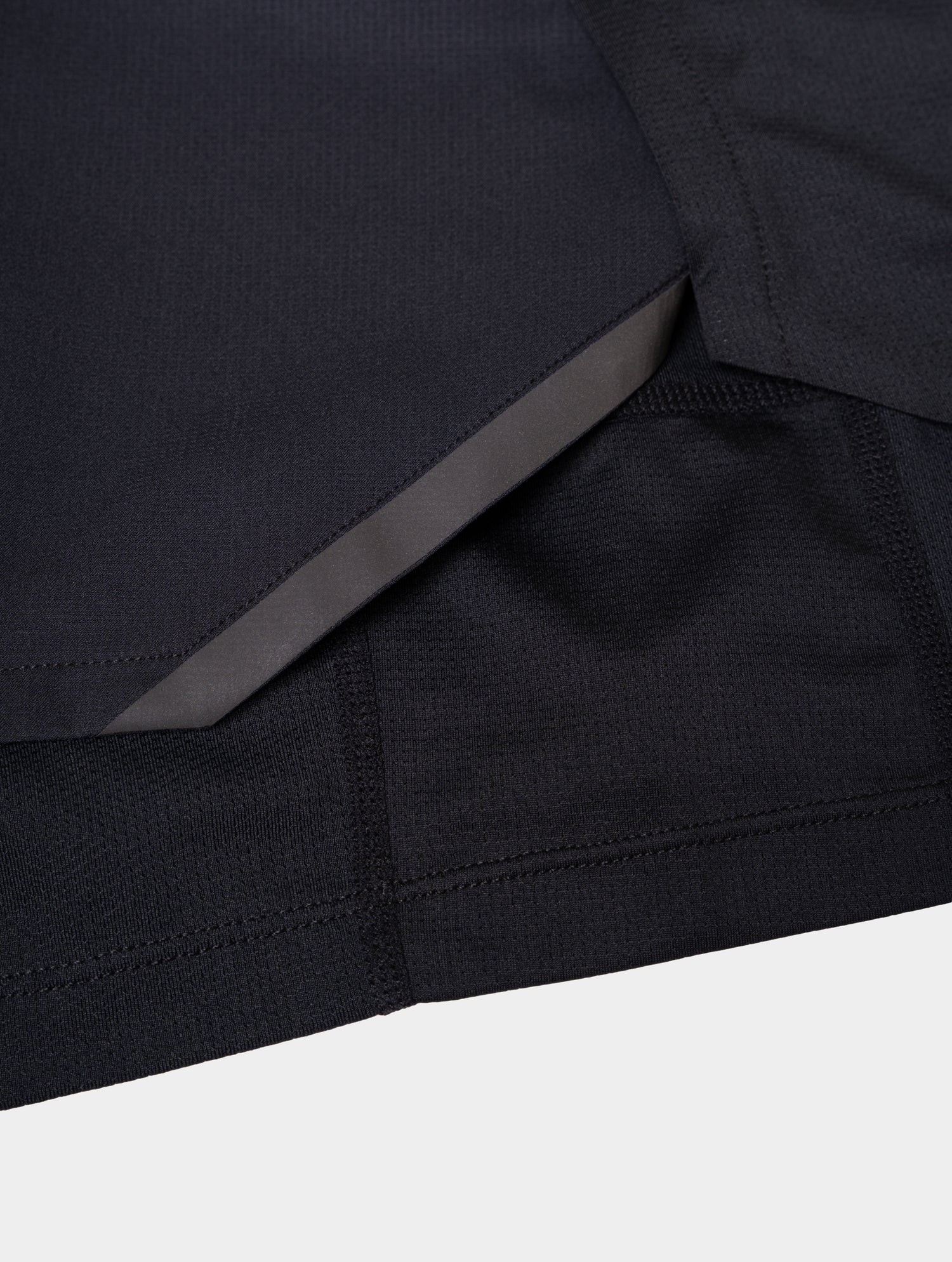 Ronhill Ανδρικό Σορτσάκι Tech 7" Twin Short R009 All Black - Image 2