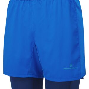 Ronhill Men's Tech 5" Twin Short Rh-01281 Seafaring/Dark Navy
