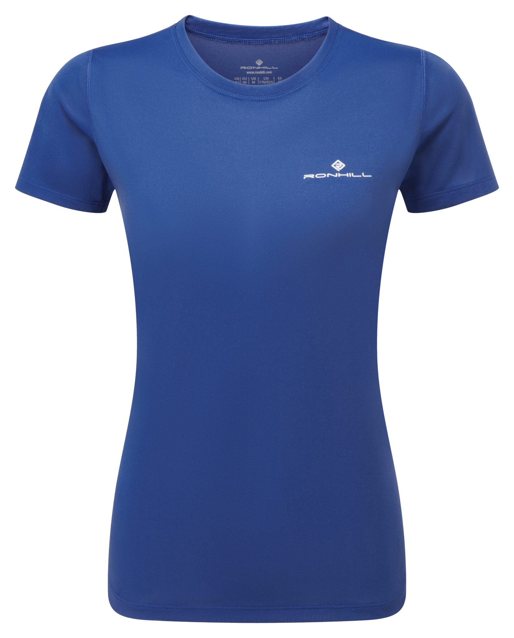 Ronhill Wmn's Core S/S Tee Rh-01392 Tidal/Bright White