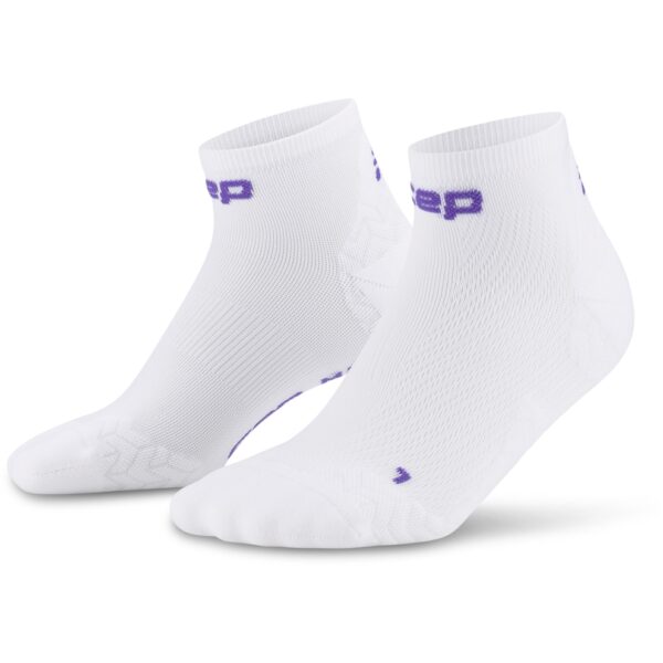 CEP run ultralight socks, low cut, 4.0, women white - Image 2