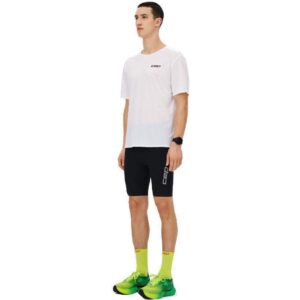 CEP pro run ultralight shirt, short sleeve, Ανδρικό Λευκό