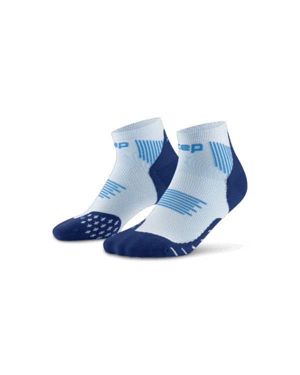 CEP run socks, low cut, 5.0, men ice/blue