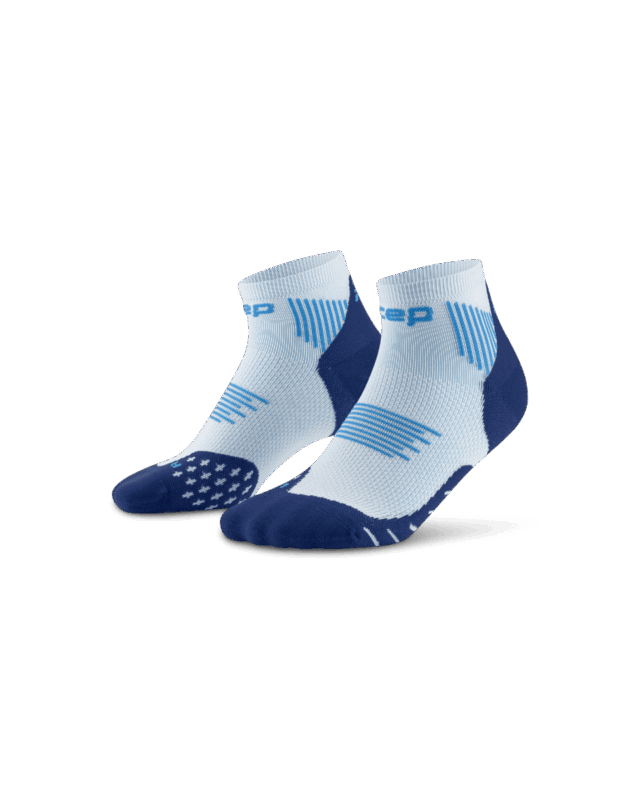 CEP run socks, low cut, 5.0, men ice/blue