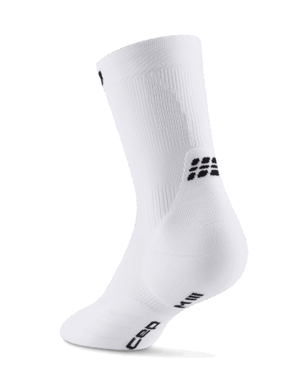 CEP run socks, mid cut, 5.0, men white - Image 4