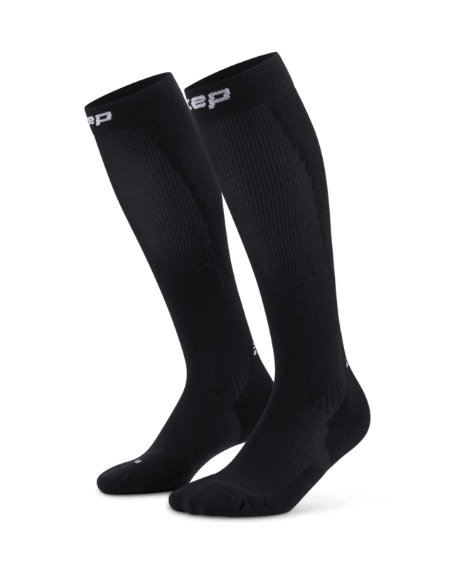 CEP Core Run Socks, tall, 5.0, Ανδρικές Κάλτσες Συμπίεσης Μαύρες