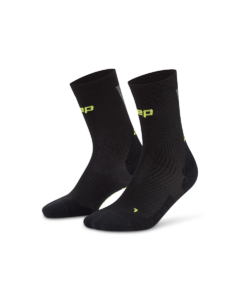 CEP run ultralight Κάλτσες, mid cut, 4.0, men black/grey
