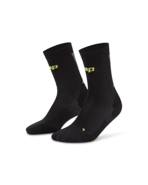 CEP run ultralight Κάλτσες, mid cut, 4.0, men black/grey