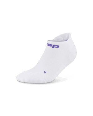 CEP run ultralight socks, no show, 4.0, men white