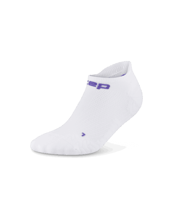CEP run ultralight socks, no show, 4.0, men white